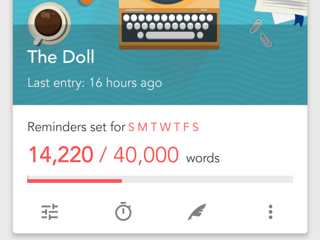 I’ve Revived my&nbsp;Writeometer