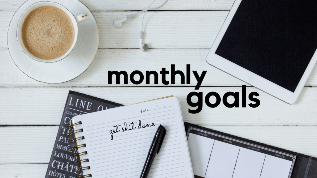 Writing Goals for&nbsp;August